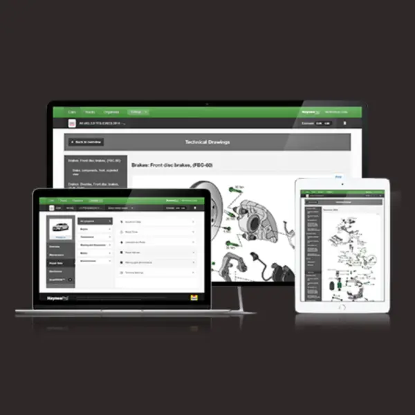 Haynes Pro WorkshopData est la référence des bases de données techniques pour professionnels de la réparation automobile.