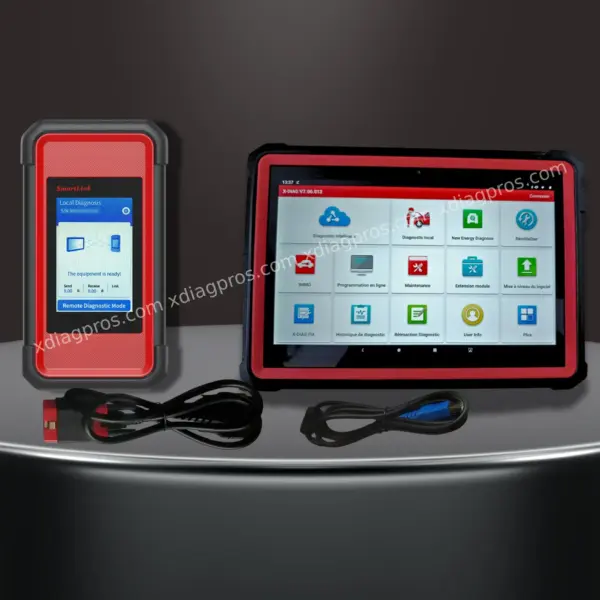 Pack XDIAG Pro3 Truck – tablette diagnostic poids lourds 24V avec boîtier SmartLink C et câbles industriels